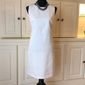 9 & CO. A-line beautiful white dress, size 10.🌸